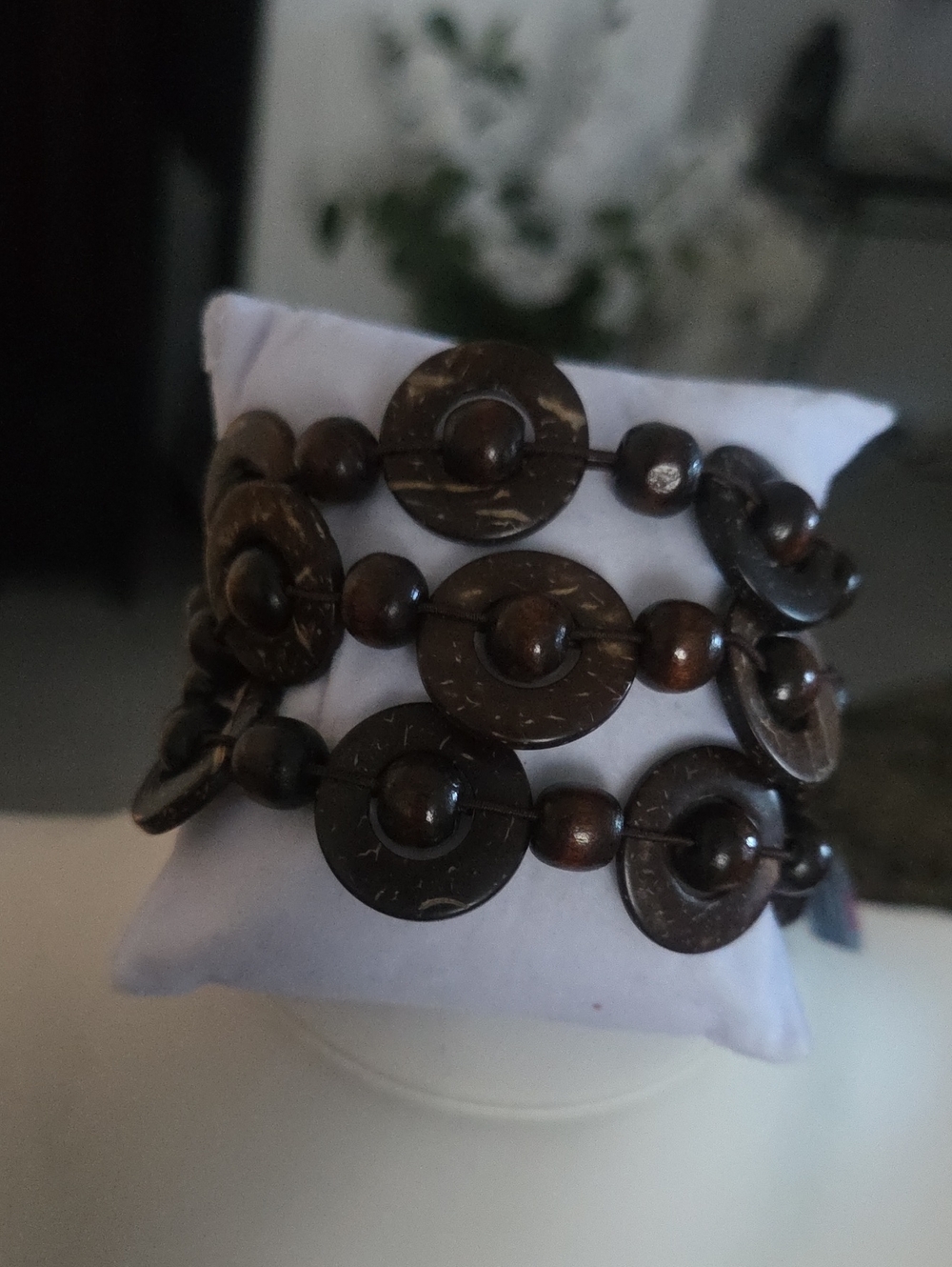 Paparazzi Brown Wood Bracelet NWT